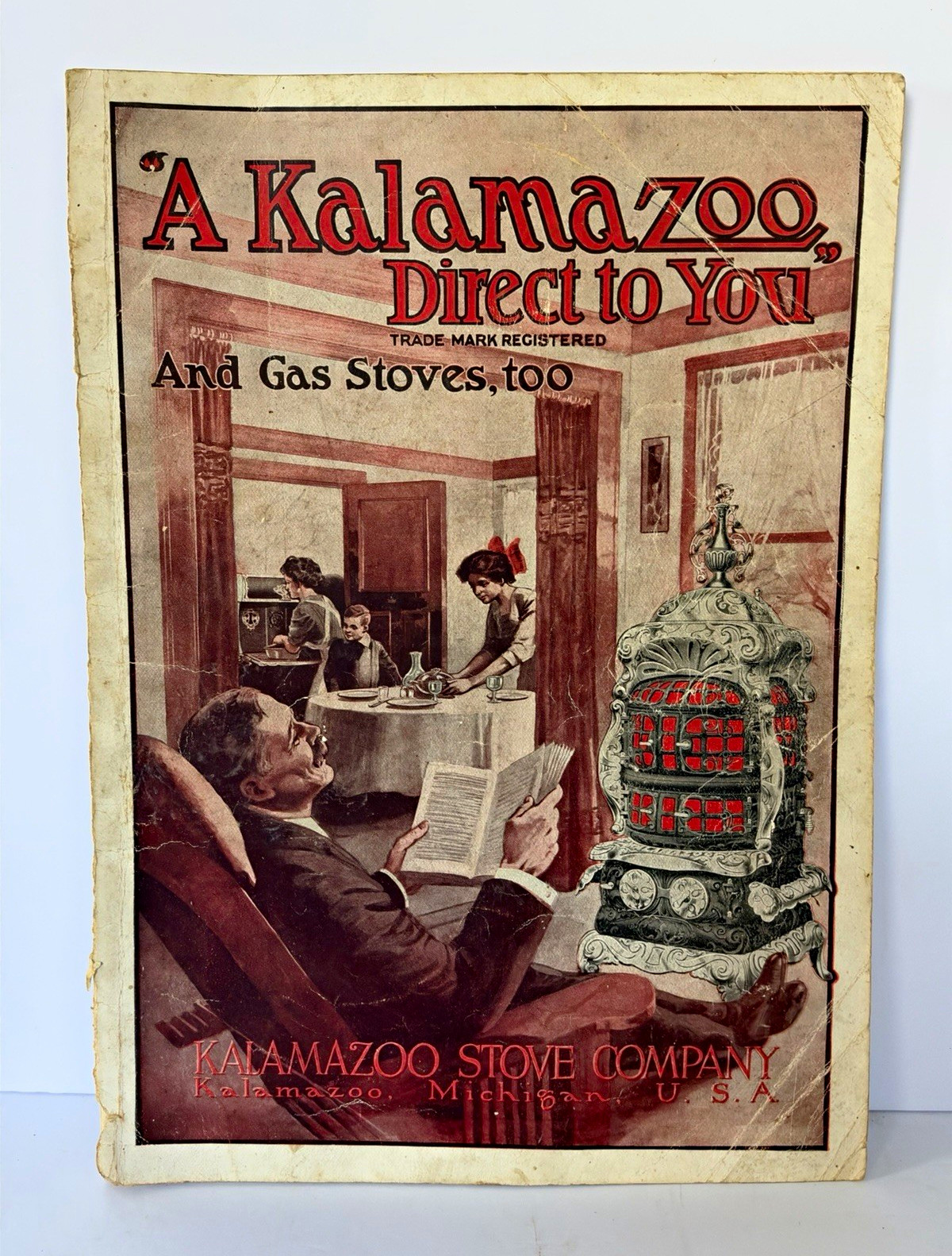 Vintage 1912 Kalamazoo Stove Company Catalog Direct To You Trade Booklet Adverti