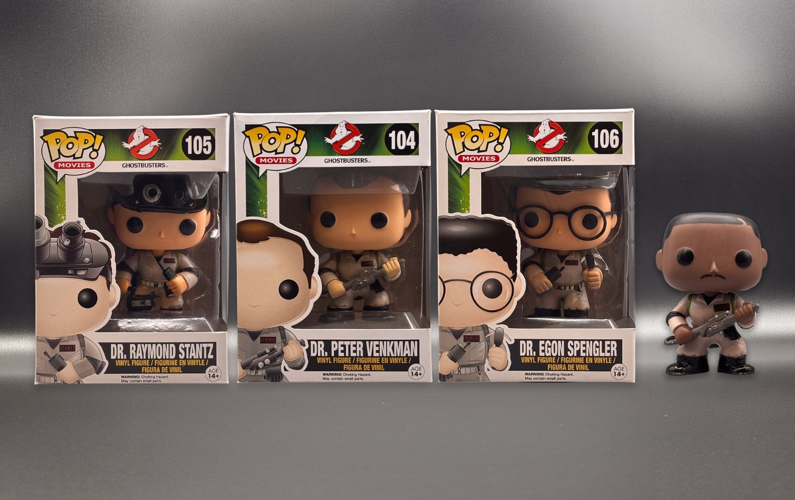 Funko Pop Vinyl original Ghostbusters Lot of 4 Stanz Venkman Spengler Zeddemore Funko Pop Vinyl original Ghostbusters Lot of 4 Stanz Venkman Spengler Zeddemore