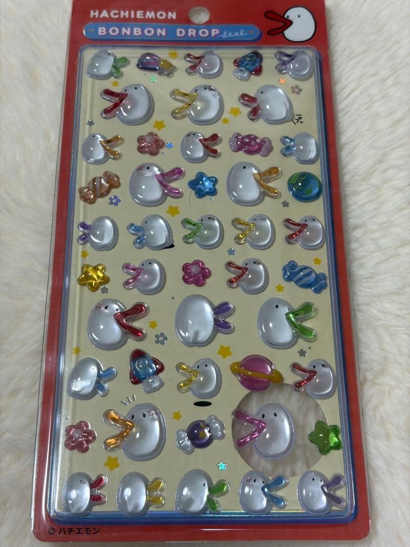 HACHIEMON Bonbon Drop Seal 3D Sticker Cute Character HACHIEMON Bonbon Drop Seal 3D Sticker Cute Character