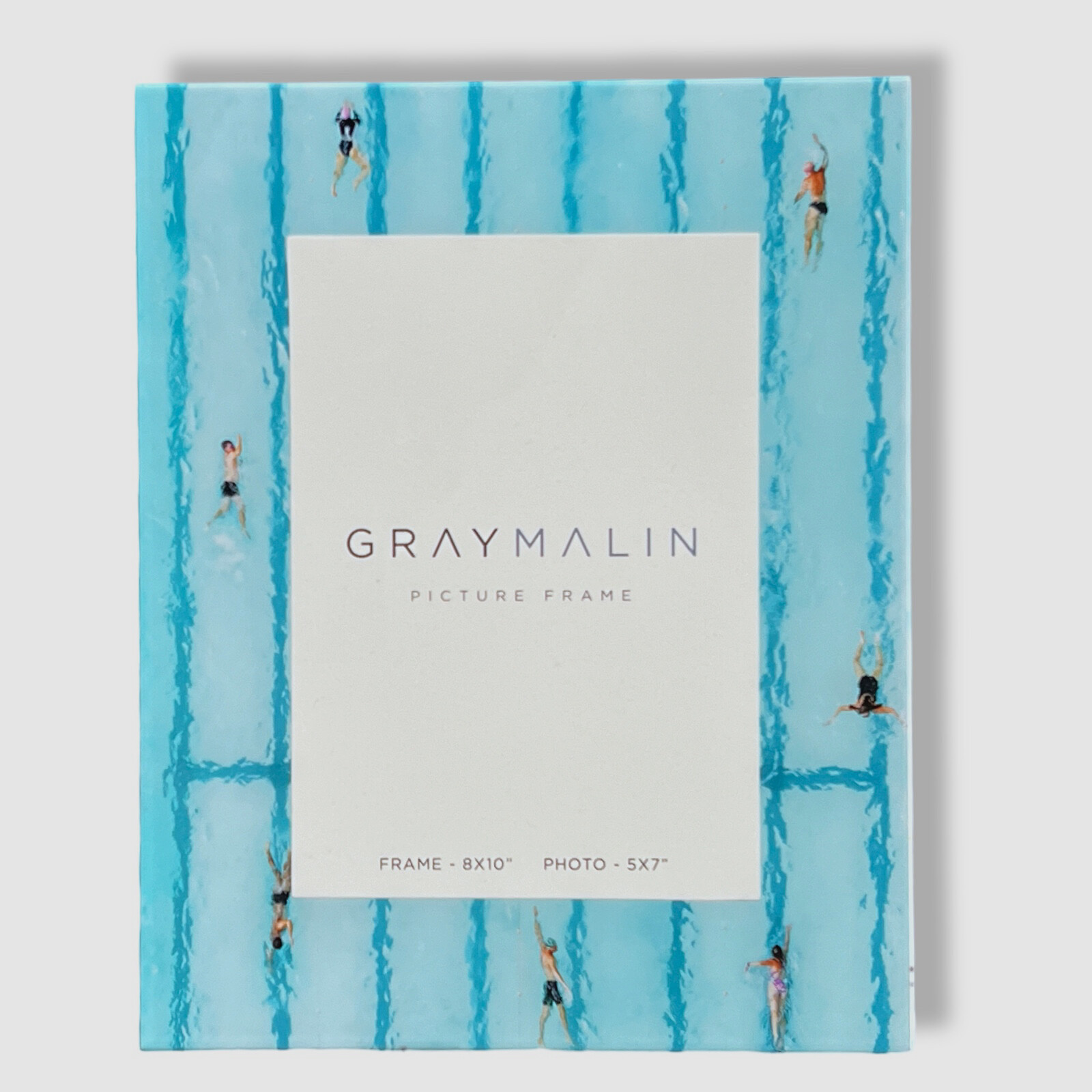 $55 Gray Malin Blue The Swimmers Acrylic Picture Photo Frame 8x10\