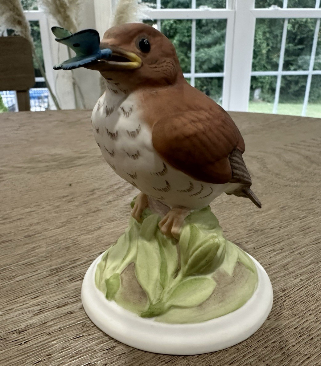 Boehm Baby Wood Thrush  #444 USA 4.5\