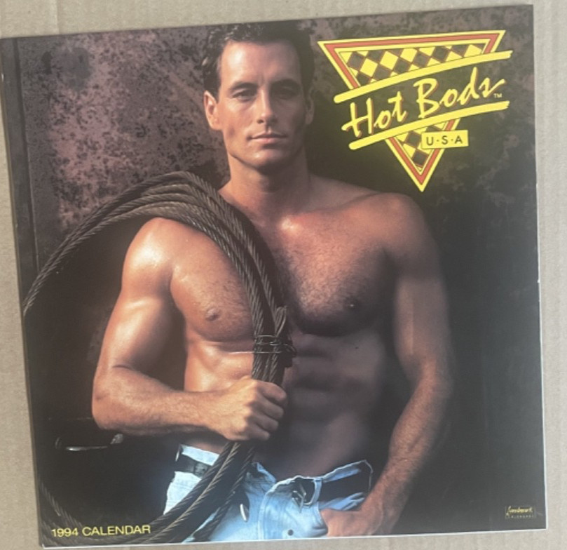 HOT BODS 1994   ADULT  WALL CALENDAR* COLLECTORS ITEM