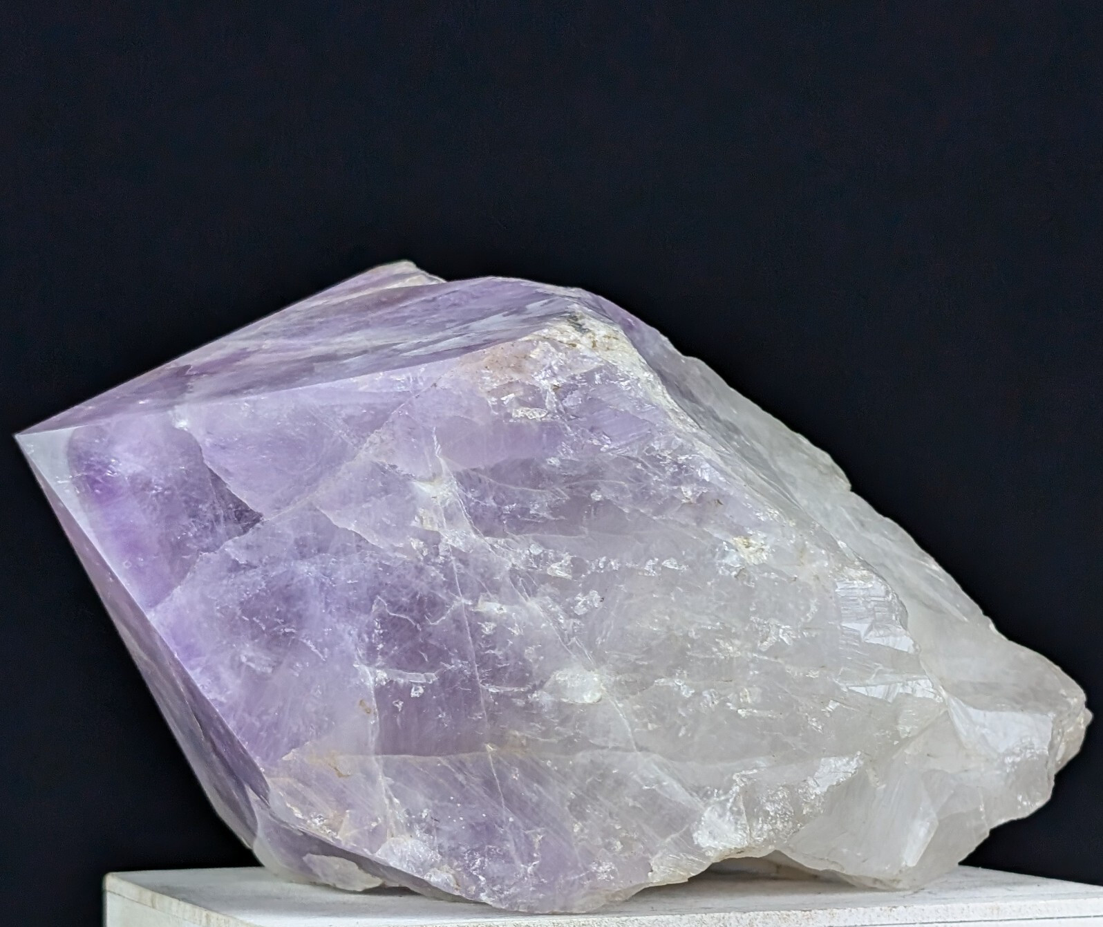 Amethyst Tower Polished Natural Point Raw Crystal Gemstone Chakra Amethyst Tower Polished Natural Point Raw Crystal Gemstone Chakra