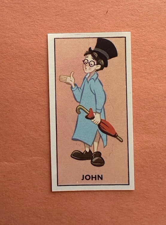 1957 Barratt And Co. LTD Disney John #50 From Peter Pan NM Super Rare