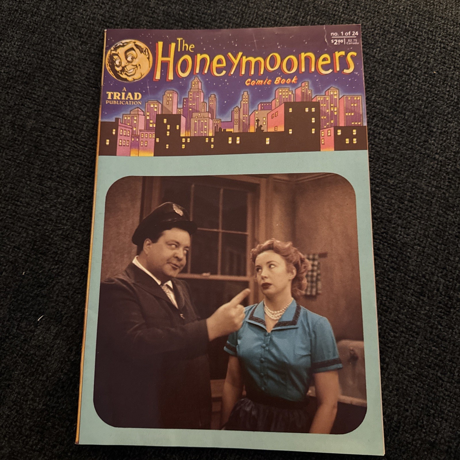 HONEYMOONERS [Triad Comics - Sept 1987} ## 1 Jackie Gleason HONEYMOONERS [Triad Comics - Sept 1987} ## 1 Jackie Gleason