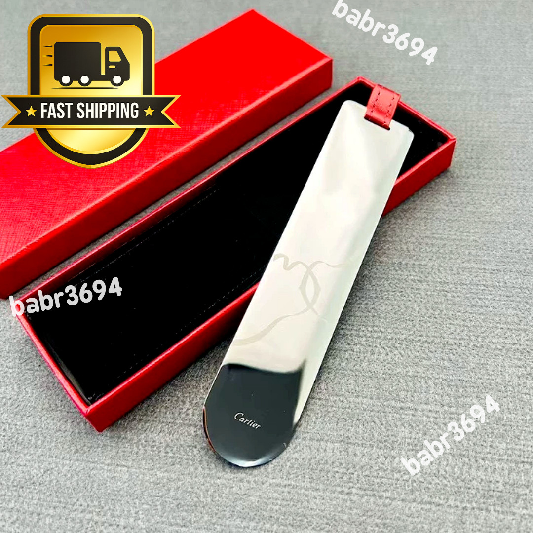 HOT Cartier VIP Gift Mirror de Cartier Bookmark - Luxury Ad Gift Collectible
