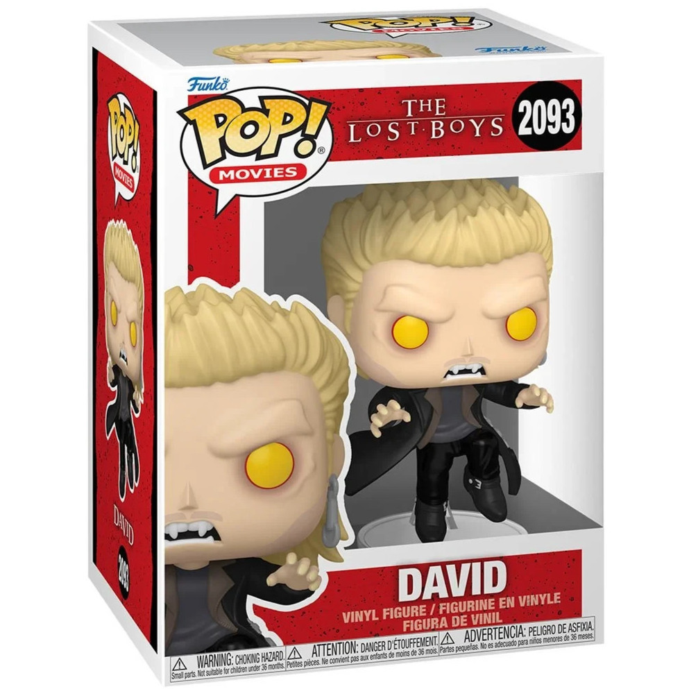 David Funko POP The Lost Boys #2093  & Protector *PRE-ORDER*