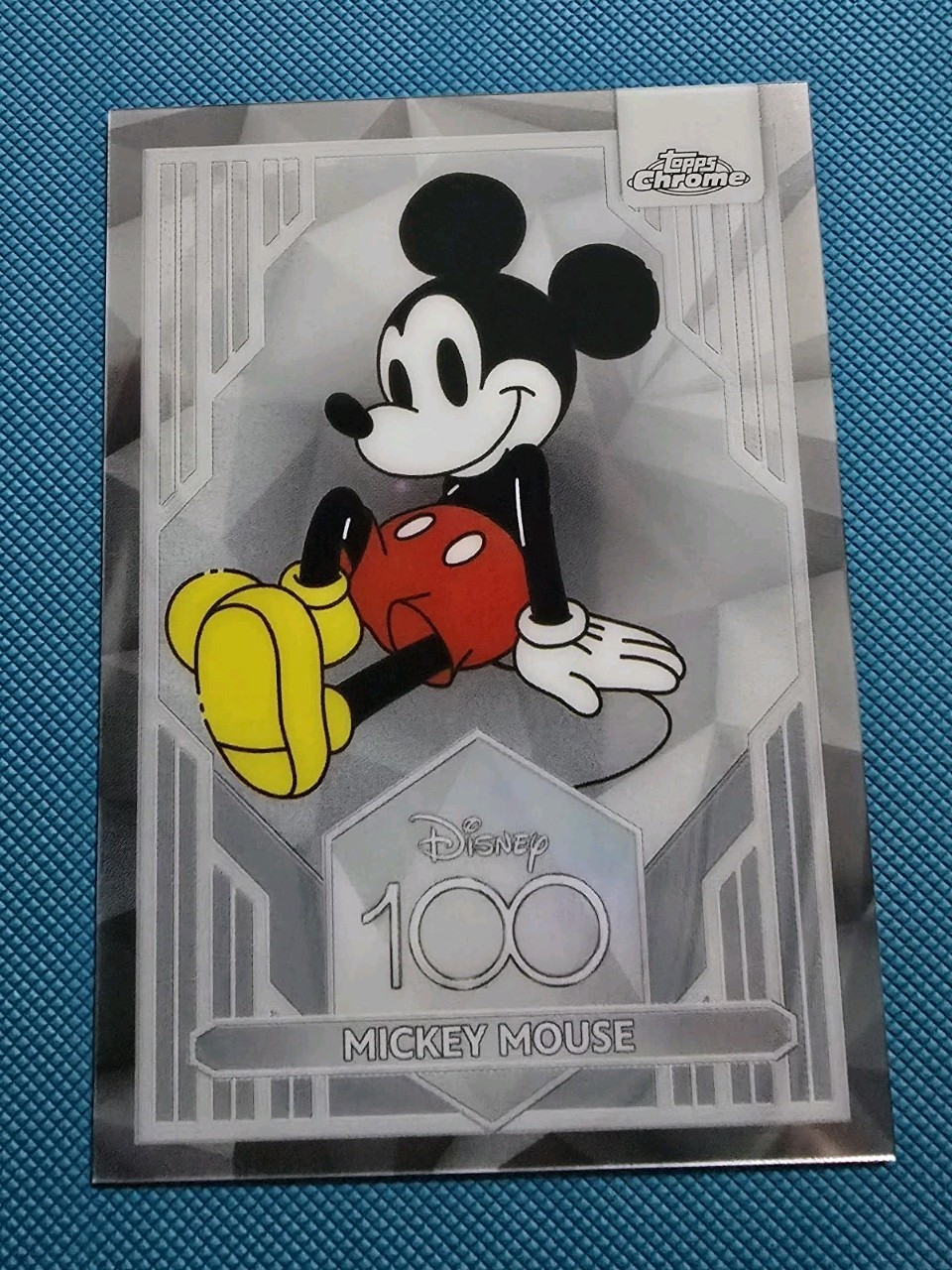 2023 Topps Chrome Disney 100 Mickey Mouse #1 2023 Topps Chrome Disney 100 Mickey Mouse #1