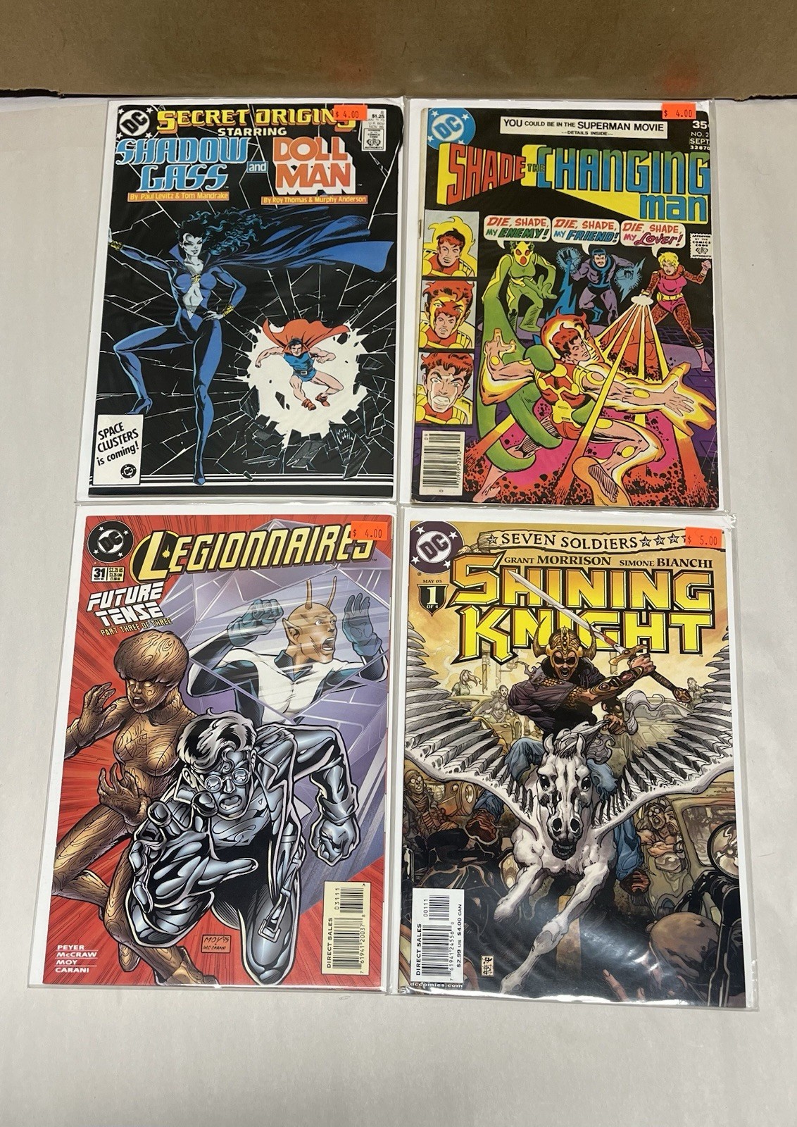 Lot of 4 Vintage DC Comics 