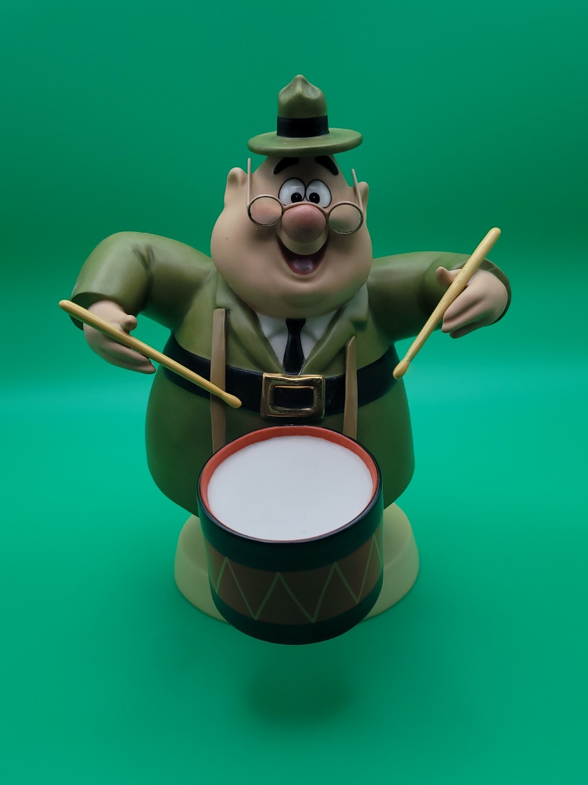 NO BOX WDCC Mickey Mouse Club Beat the Drums Jackson Woodchuck Figurine 5