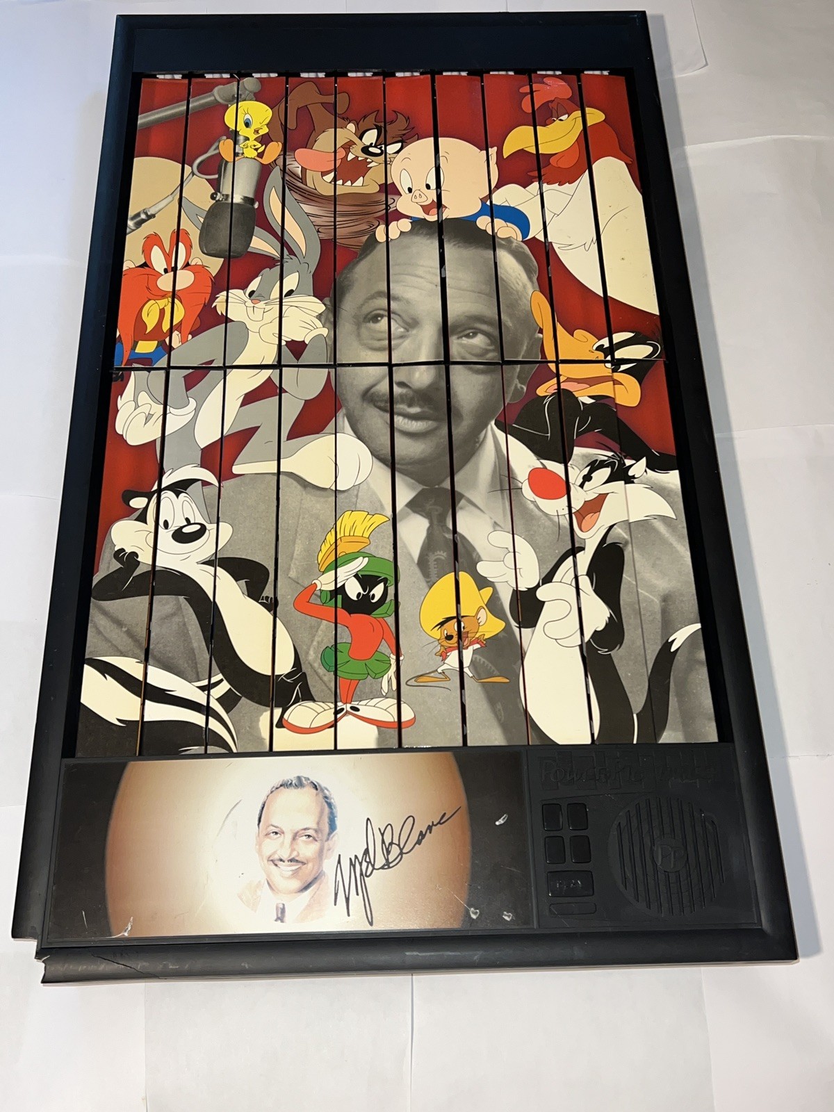 MEL BLANC SPEECHLESS POWER PICTURE SIGNED MEL BLANC SPEECHLESS POWER PICTURE SIGNED