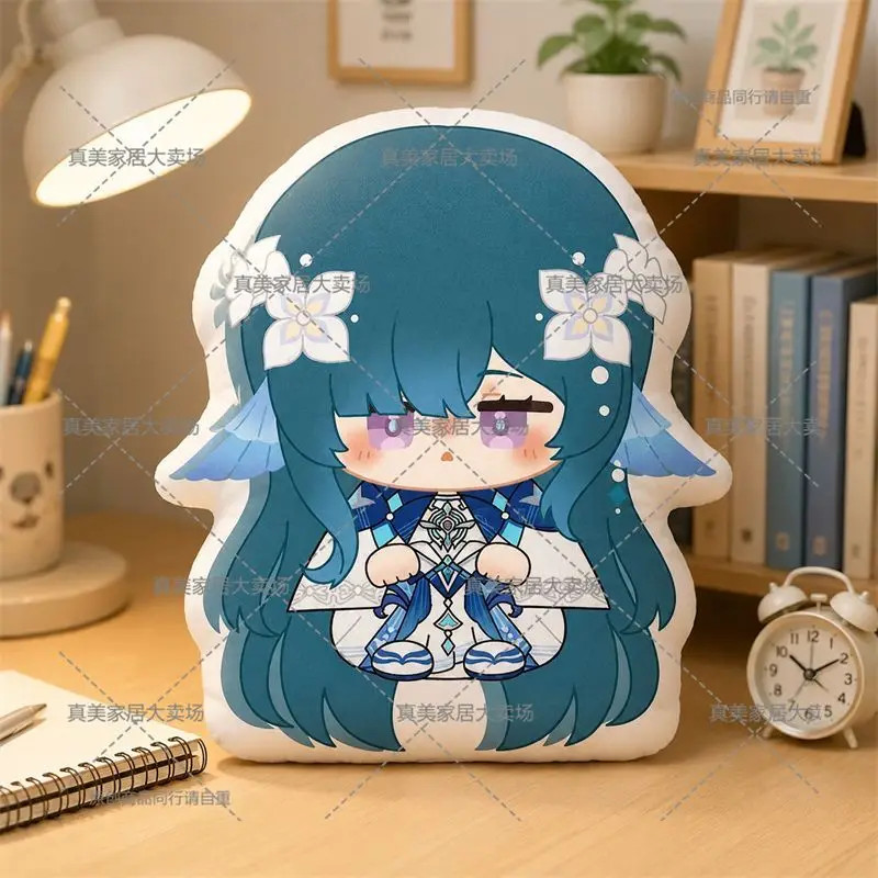 Genshin Impact Anastasya Vesna Odette Danica Throw Pillow Back Cushion 40cm