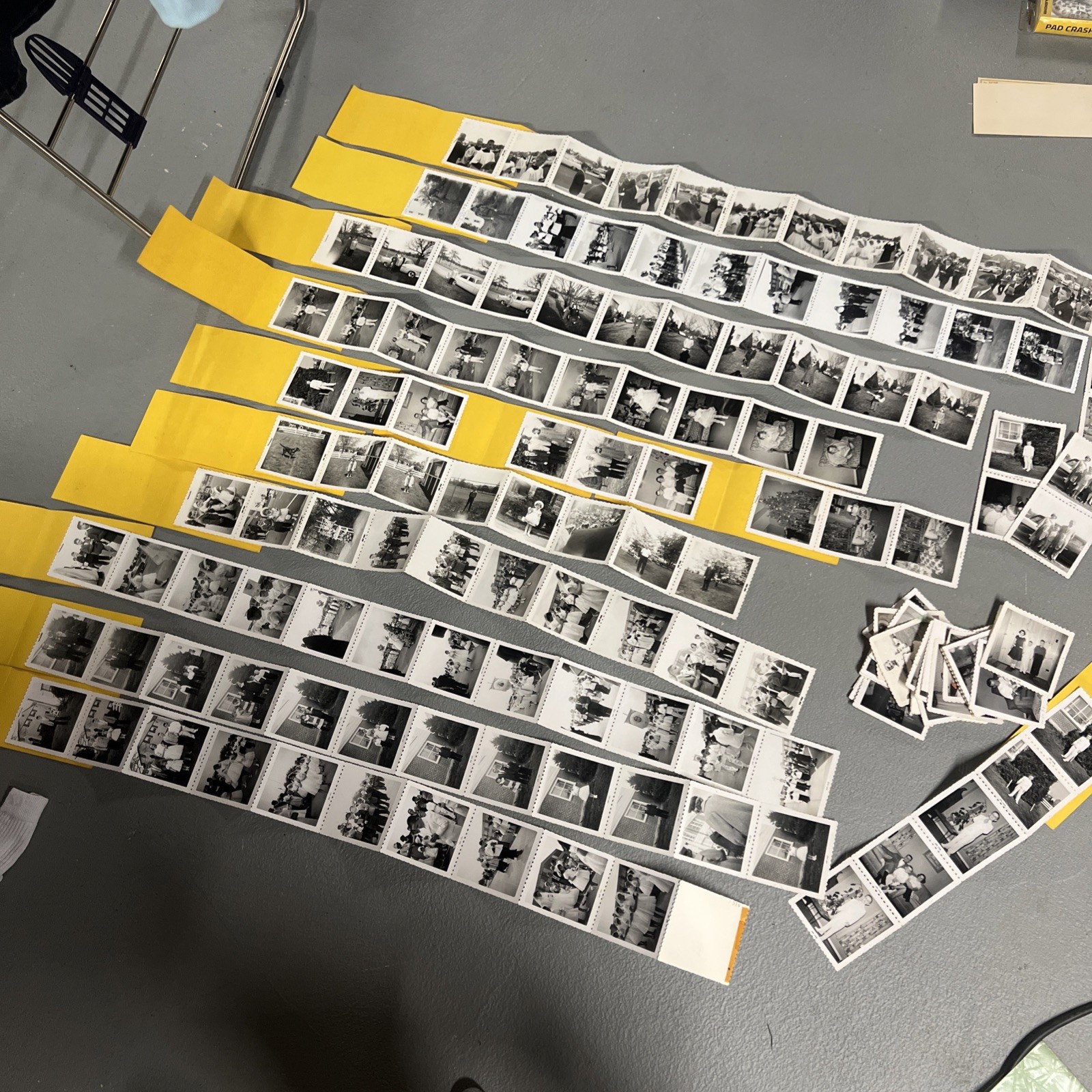 Vintage Fan Fold Photo Lot – 1950s And 1960s  Family Ephemera