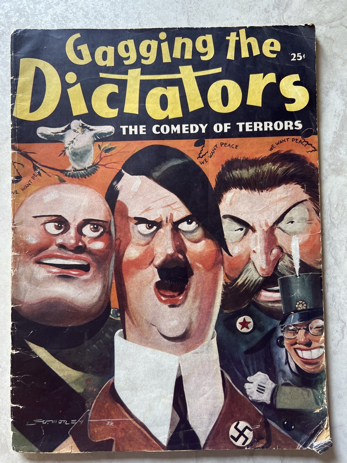 Gagging the Dictators The Comedy of Terrors Satire Comic Booklet Gagging the Dictators The Comedy of Terrors Satire Comic Booklet