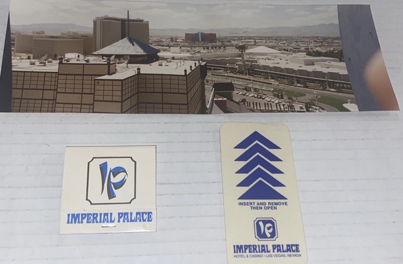Vintage LOT Imperial Palace Casino Hotel Room Key Priv Photo Matchbook Vegas NV Vintage LOT Imperial Palace Casino Hotel Room Key Priv Photo Matchbook Vegas NV