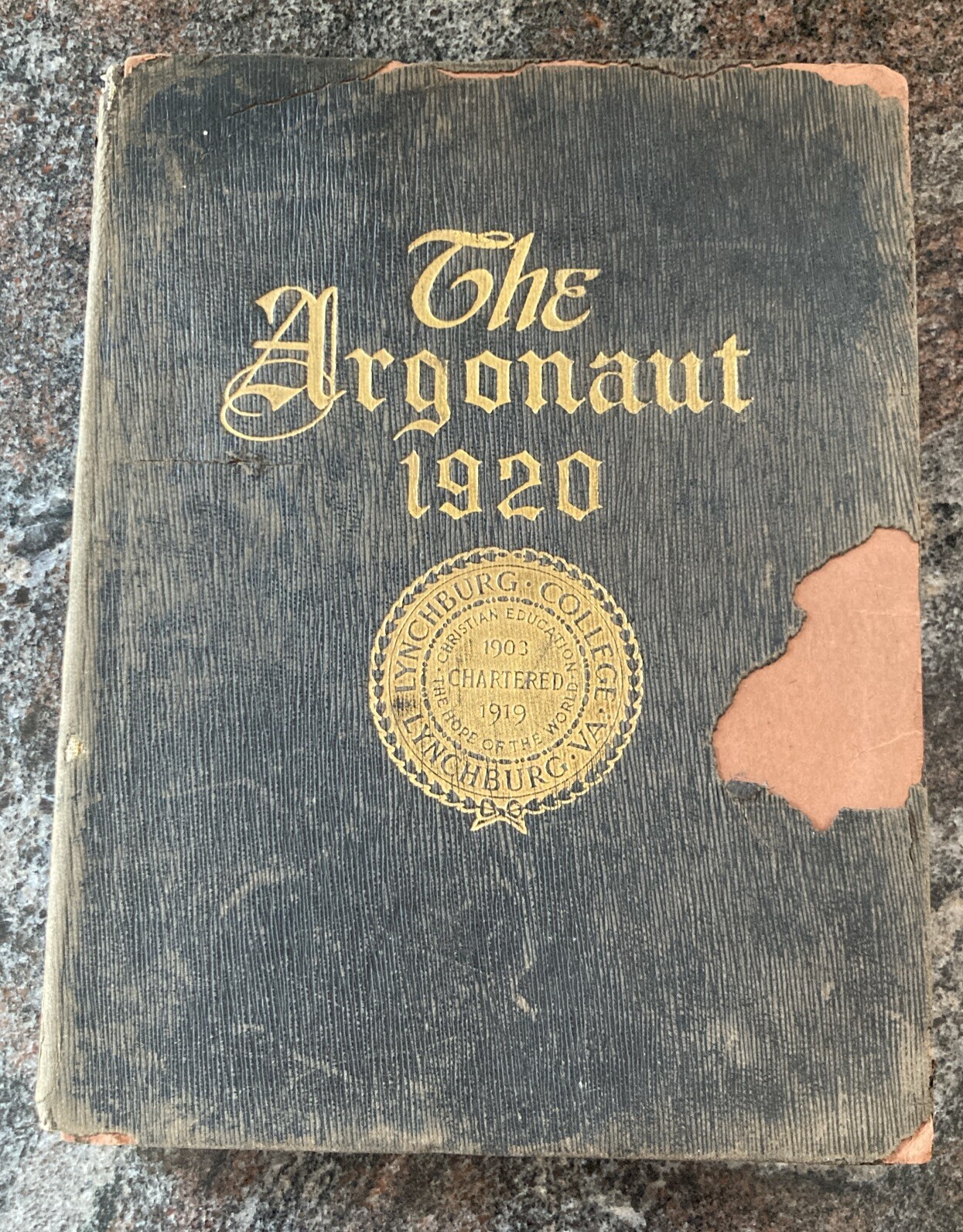 1920 Antique Lynchburg College Virginia Yearbook The Argonaut Annual Students VA 1920 Antique Lynchburg College Virginia Yearbook The Argonaut Annual Students VA
