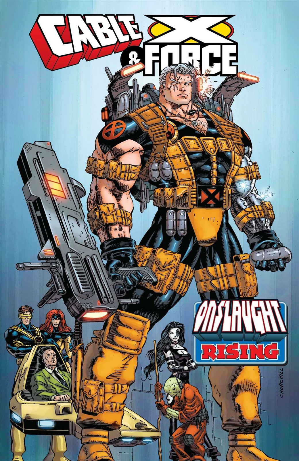 Cable And X-Force: Onslaught Rising TPB #1 VF/NM; Marvel | Jeph Loeb - w/Bag+Boa