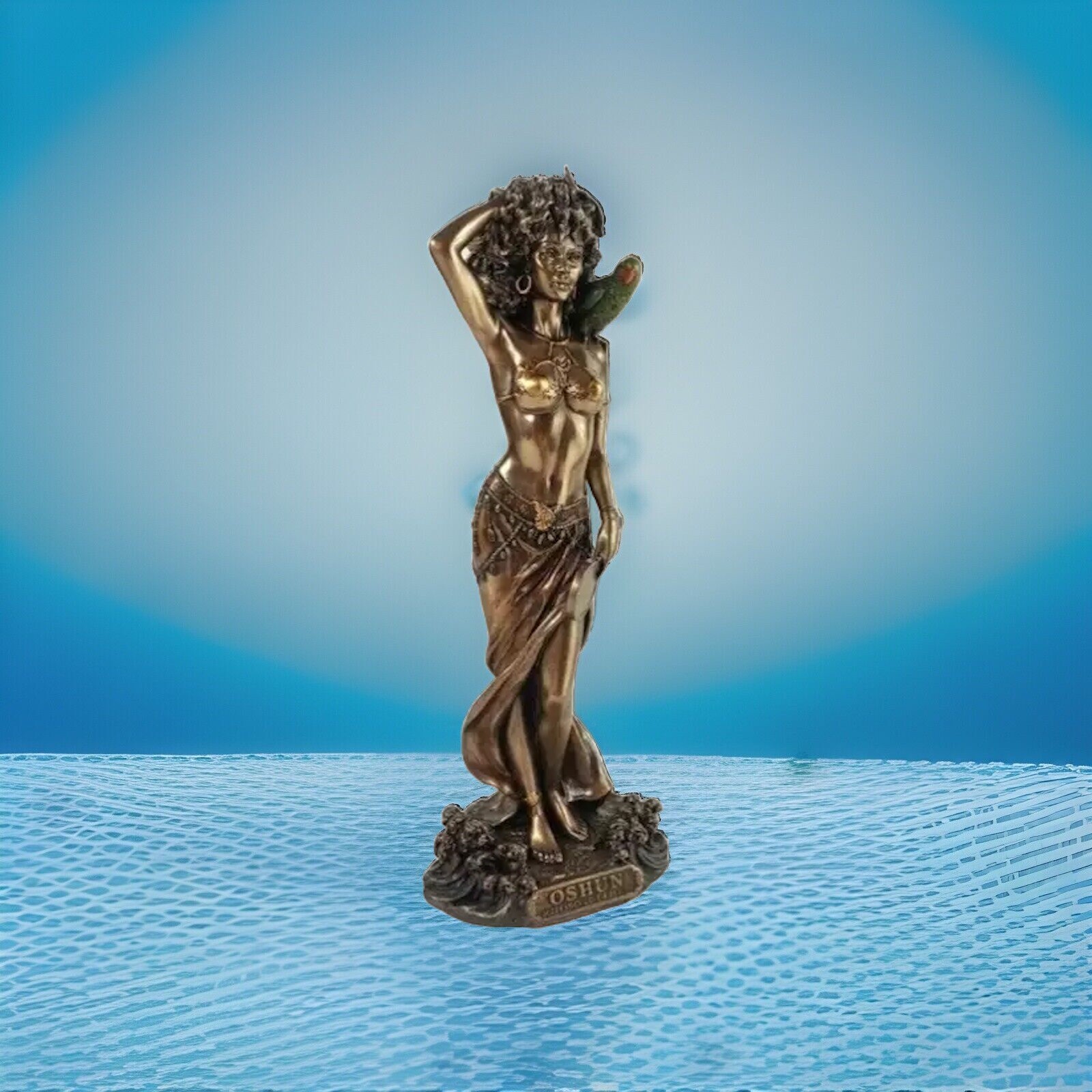 US 9.5 Inch Oshun - Goddess of Love, Beauty and Marriage Figurine Gift