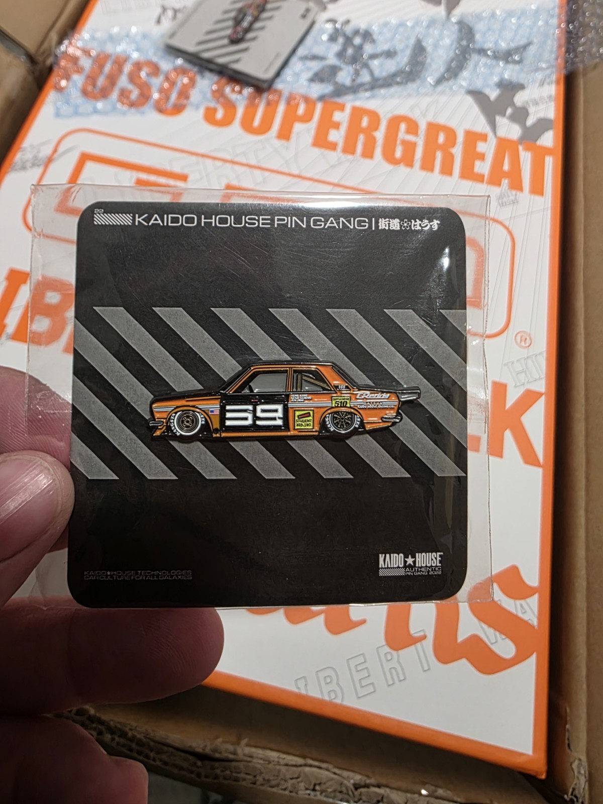 Datsun 510 Pro Street - Sung Kang Collab - Limited To 150 - Kaido House Pin Datsun 510 Pro Street - Sung Kang Collab - Limited To 150 - Kaido House Pin