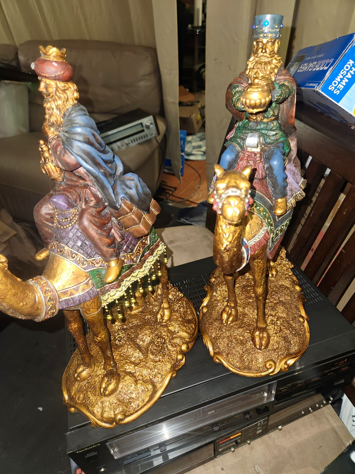 The Bombay Company 2004 Nativity Three Wise Men on Camels Figurines Set of 2 The Bombay Company 2004 Nativity Three Wise Men on Camels Figurines Set of 2