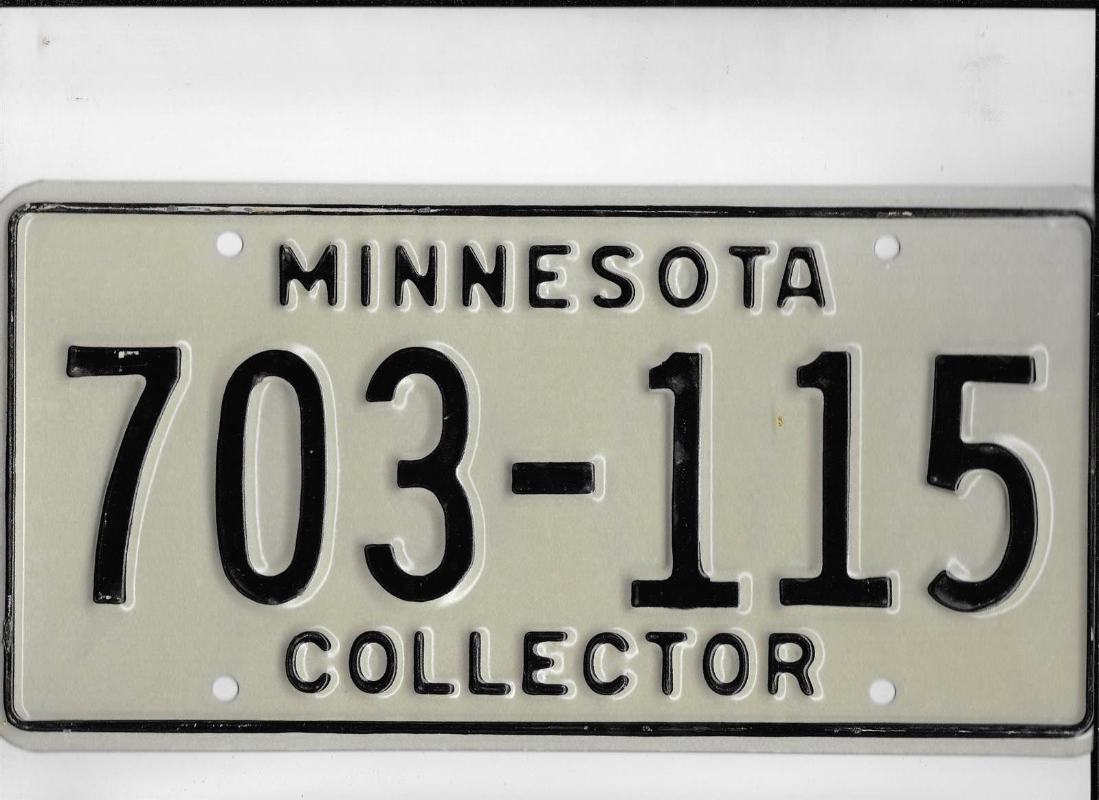 MINNESOTA license plate \
