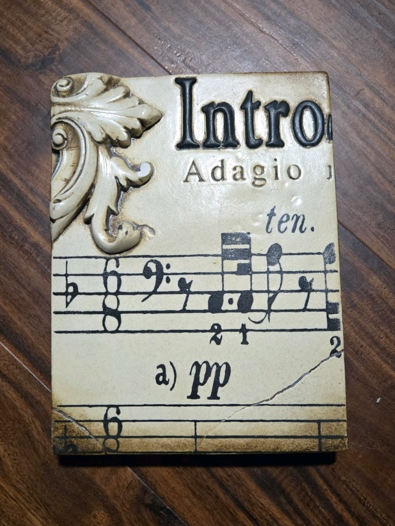 Sid Dickens Memory Block T-83 Adagio ~ Retired, Vintage, Wall Art, Music, Tile Sid Dickens Memory Block T-83 Adagio ~ Retired, Vintage, Wall Art, Music, Tile