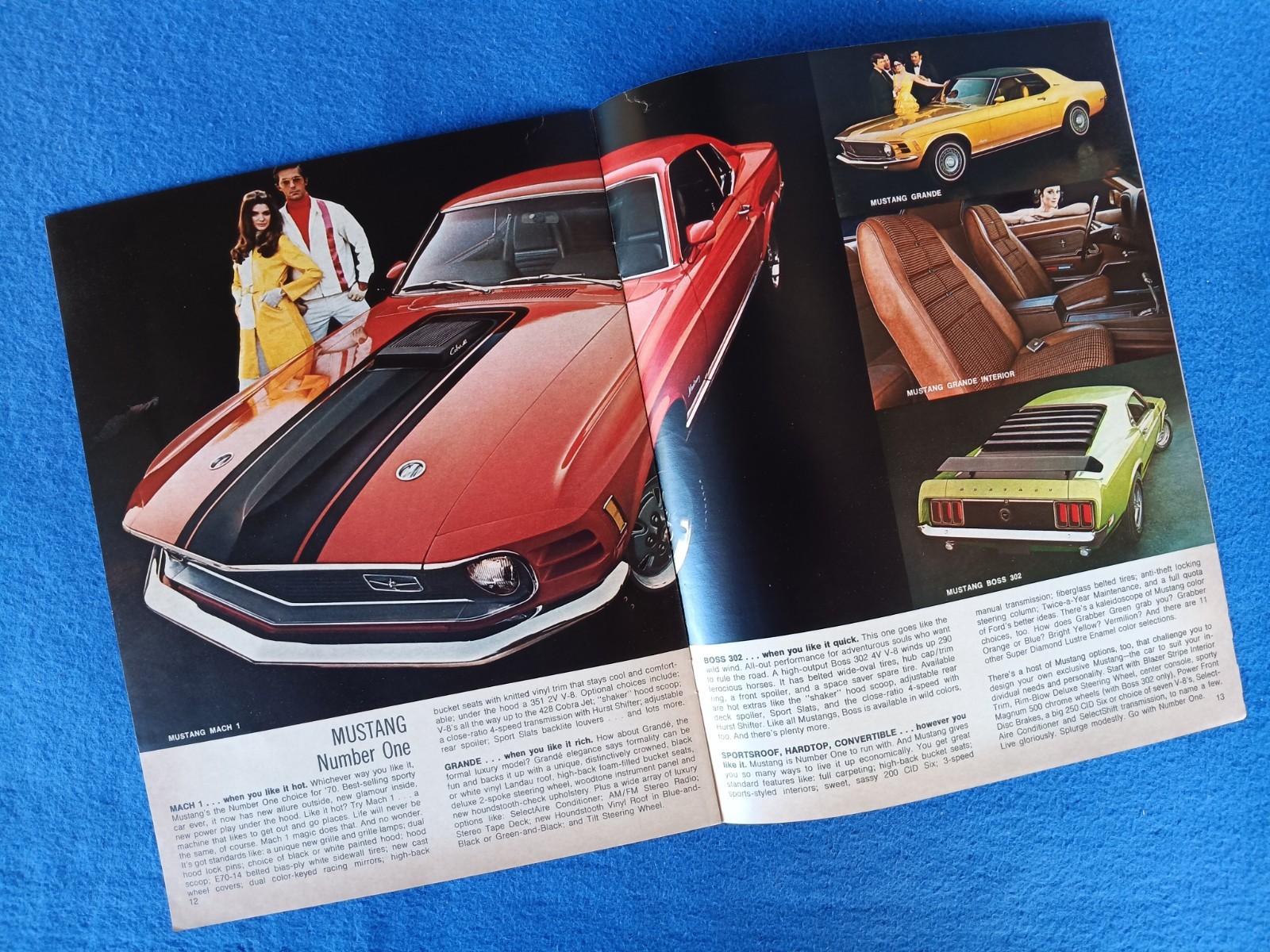 1970 Ford Sales Brochure Dealer Photos 23 pg Mustang Torino Maverick Galaxie LTD 1970 Ford Sales Brochure Dealer Photos 23 pg Mustang Torino Maverick Galaxie LTD