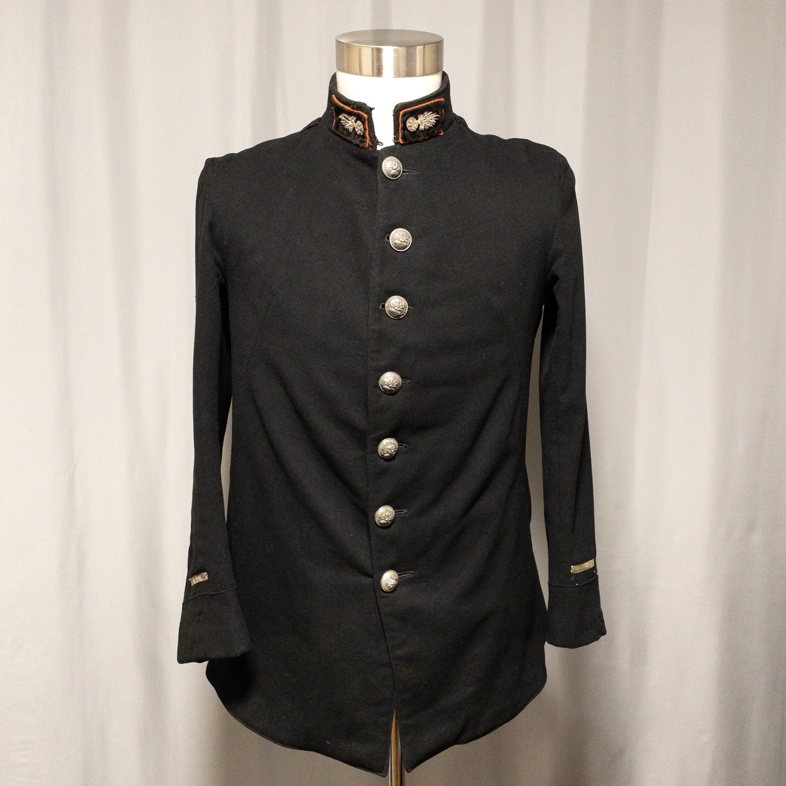 Antique c1870s-1880s French Sapeurs Pompiers Officer Firefighter Uniform Tunic