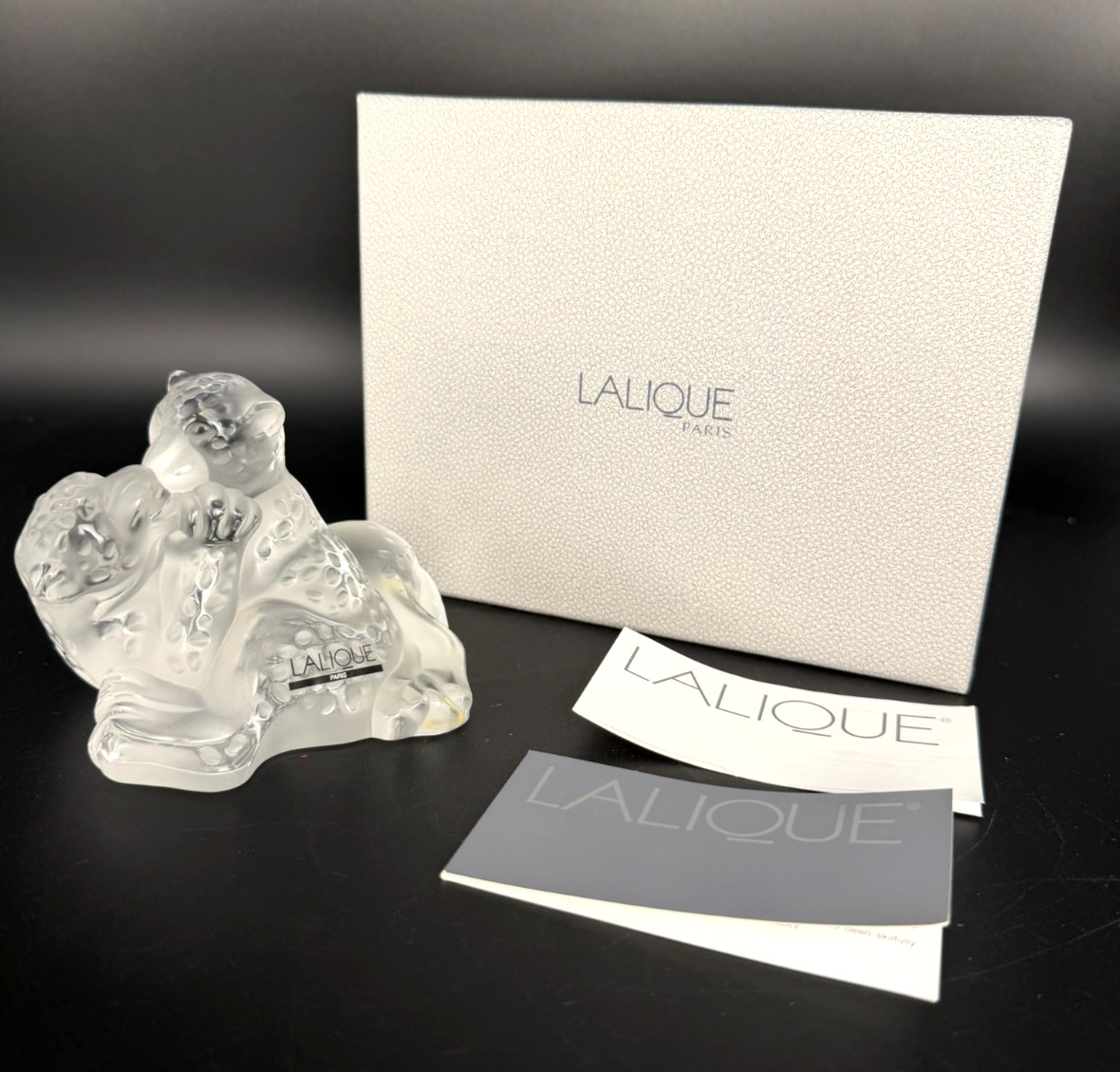 Lalique (France) Clear/Frosted Crystal \