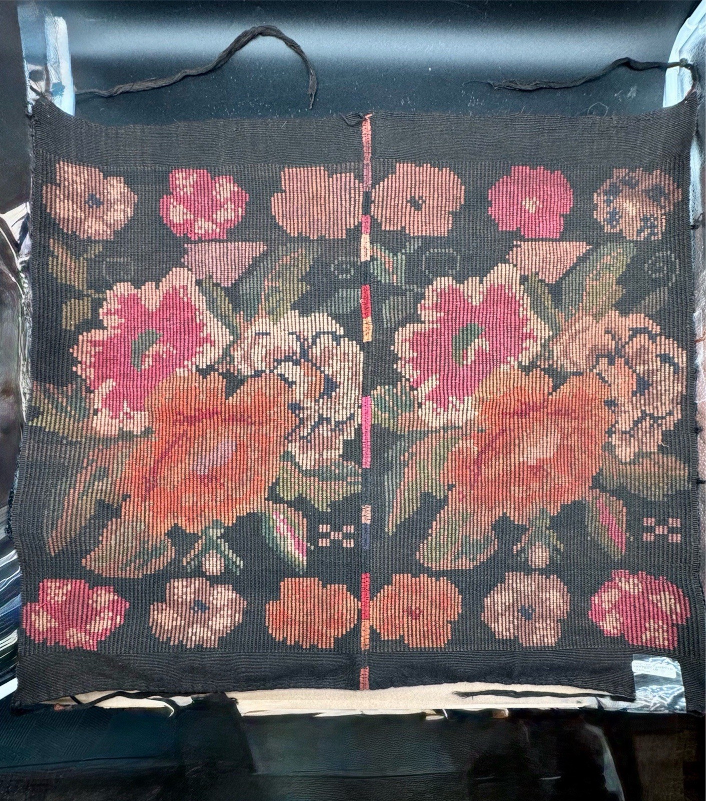 Authentic Handwoven Mayan Huipil Panel. Ethnic Textiles. Guatemala Textiles.