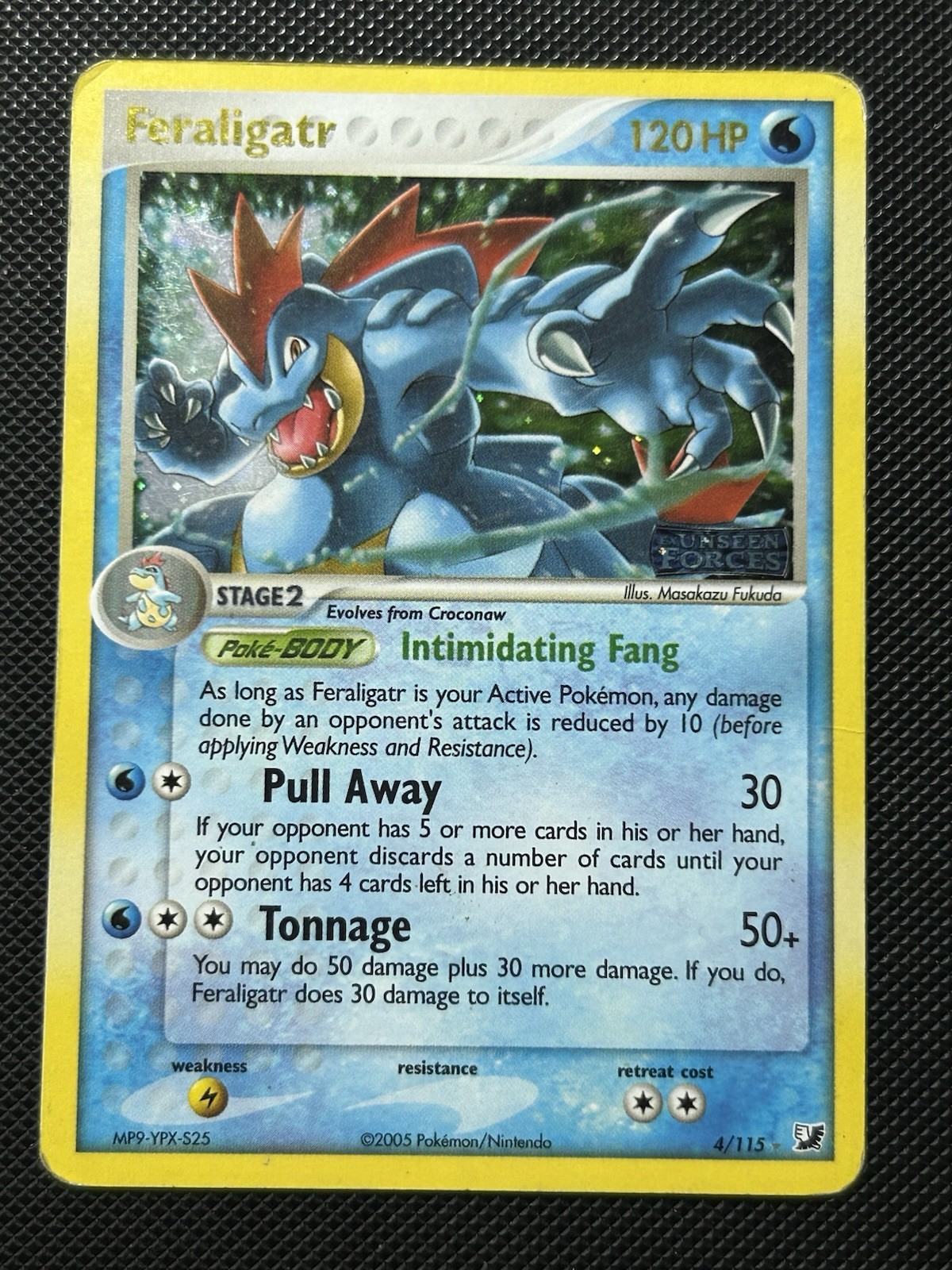 Pokemon Card Feraligatr Stamped (UF 2) EX Unseen Forces Holo ✨ LP 4/115 Eng Pokemon Card Feraligatr Stamped (UF 2) EX Unseen Forces Holo ✨ LP 4/115 Eng