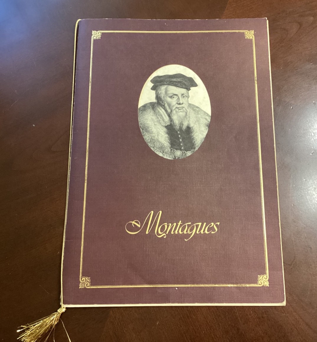 Vintage Montaques Restaurant Luxury Menu Williams Plaza Hotel Tulsa Oklahoma Vintage Montaques Restaurant Luxury Menu Williams Plaza Hotel Tulsa Oklahoma