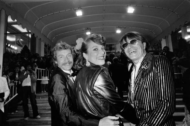French actors Jean Pierre Kalfon Bernadette Lafont Jacques Moizant- Old Photo