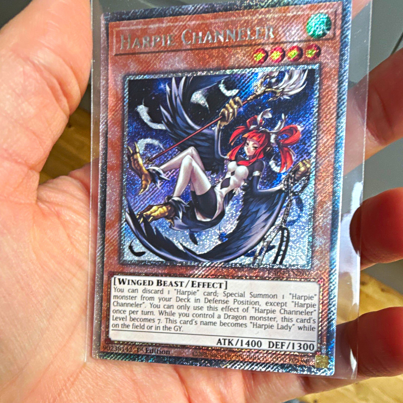 Konami Harpie Channeler RA04-EN207 EN Foil Ultra Rare 1st Edition Yu-Gi-Oh