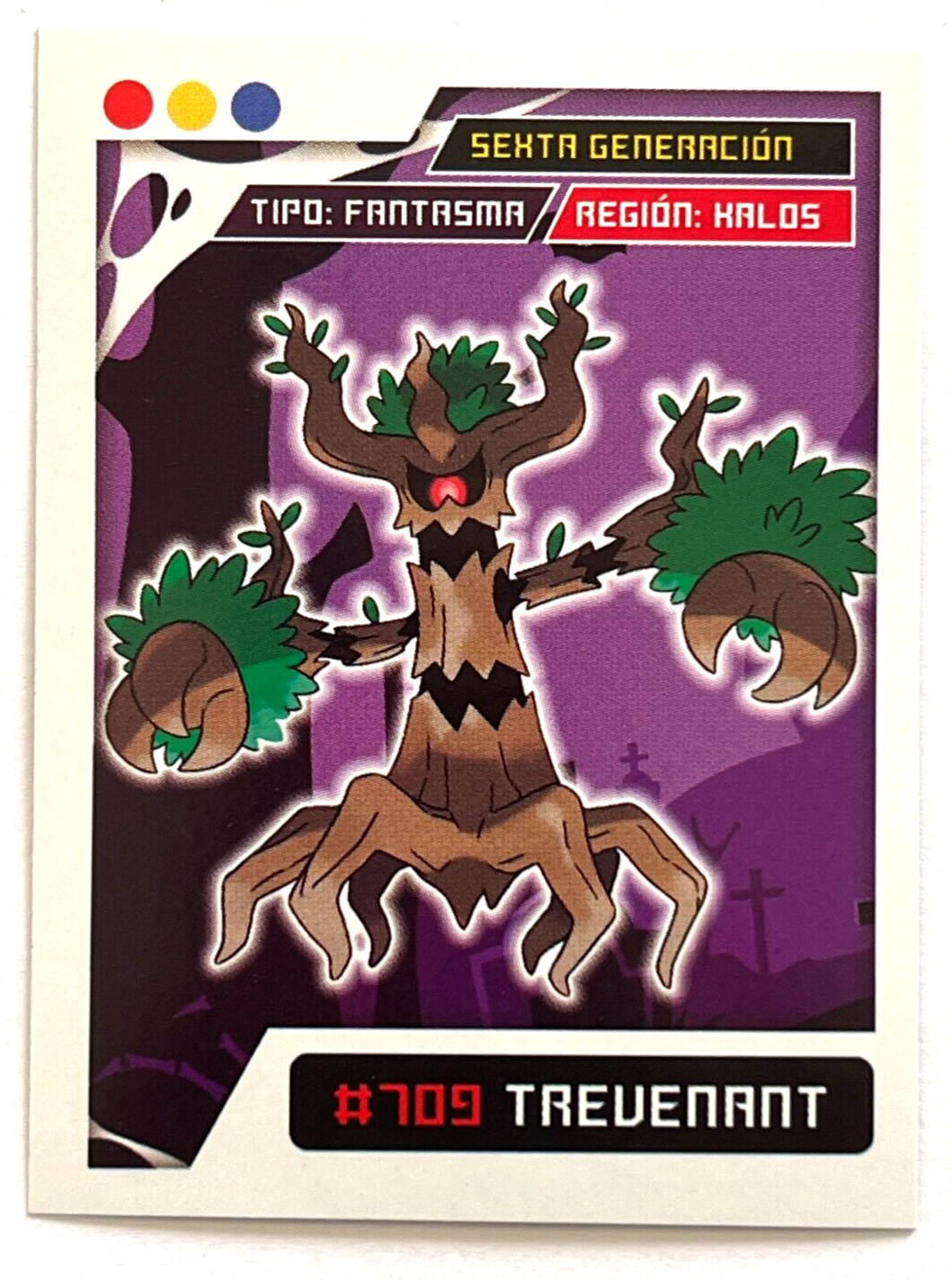 2024 POKEMON SCARLET & VIOLET EO Sticker #114 TREVENANT Peru 2024 POKEMON SCARLET & VIOLET EO Sticker #114 TREVENANT Peru