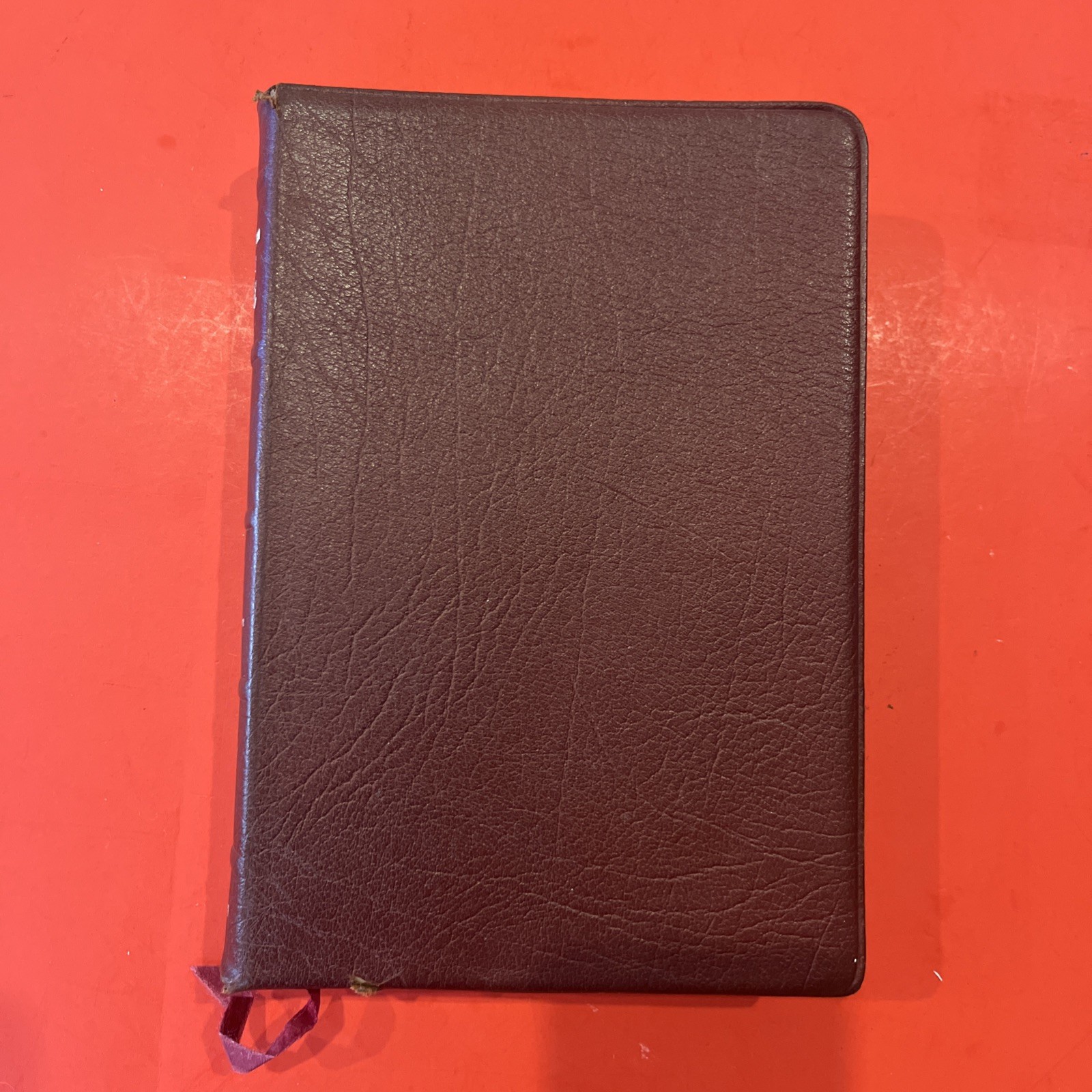 Holman New American Standard Bible Reference Ed Concordance Burgundy Leather