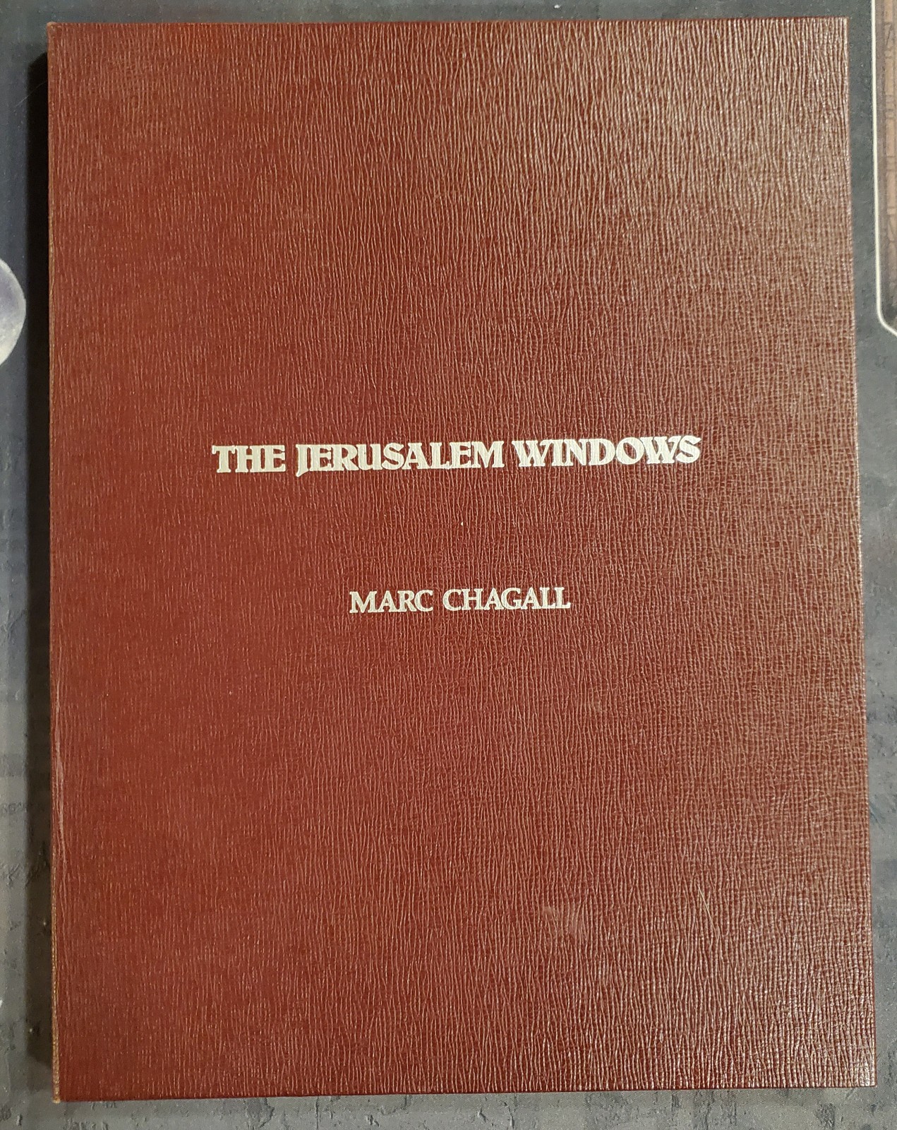Set of 12 Marc Chagall bronze medals  The Jerusalem Windows  1974 Numbered 49