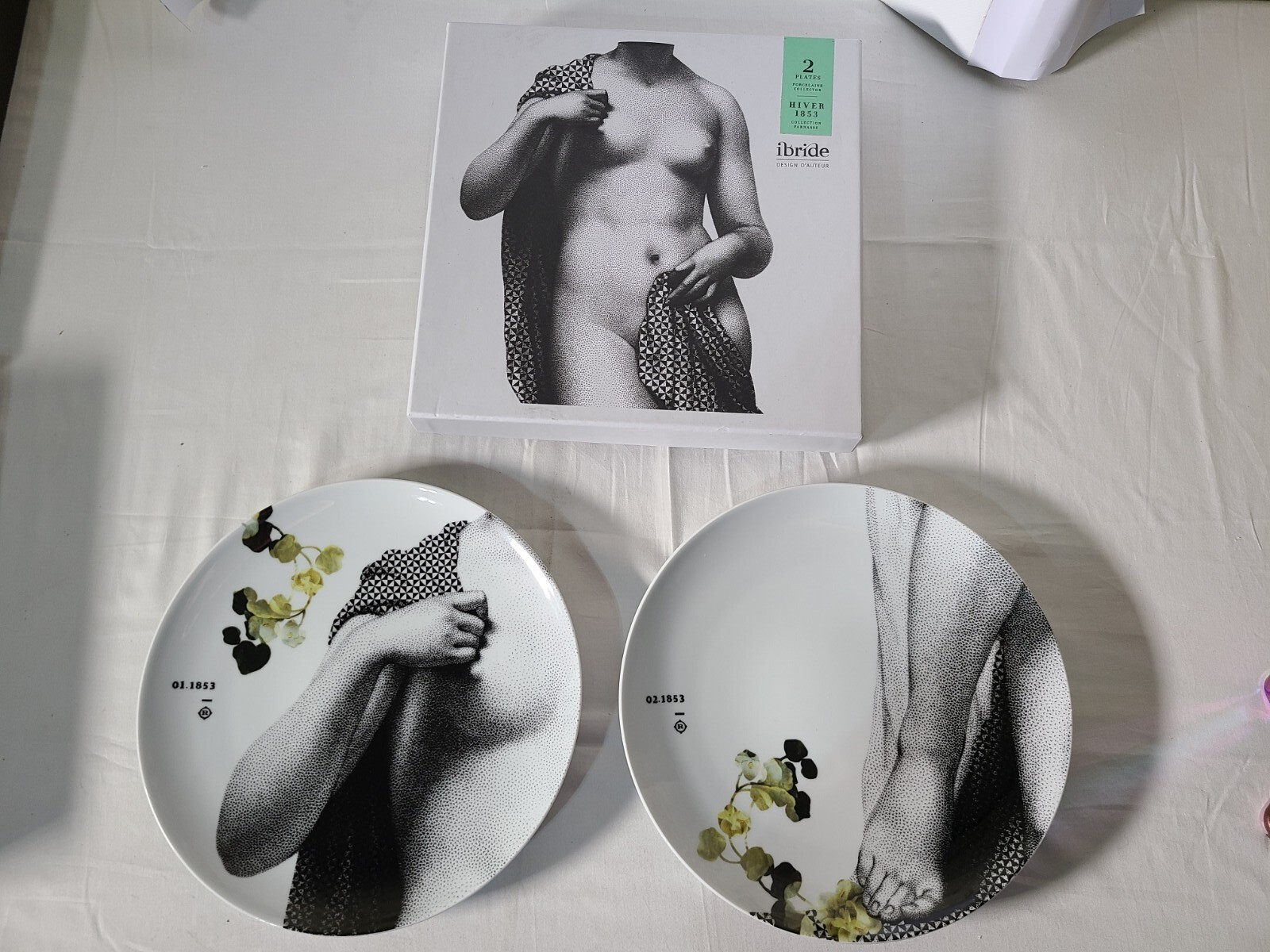 Set Of 2- ibride 1853 Porcelaine Collection(y) Set Of 2- ibride 1853 Porcelaine Collection(y)