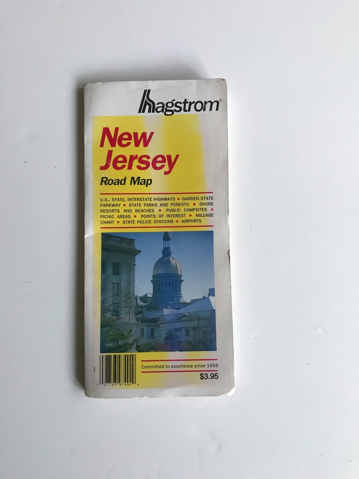 Hagstrom Map - New Jersey 1998 