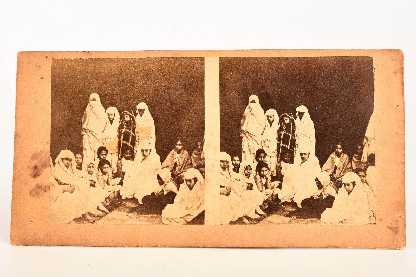 1856 Stereoview Photo 6¾x3⅜\