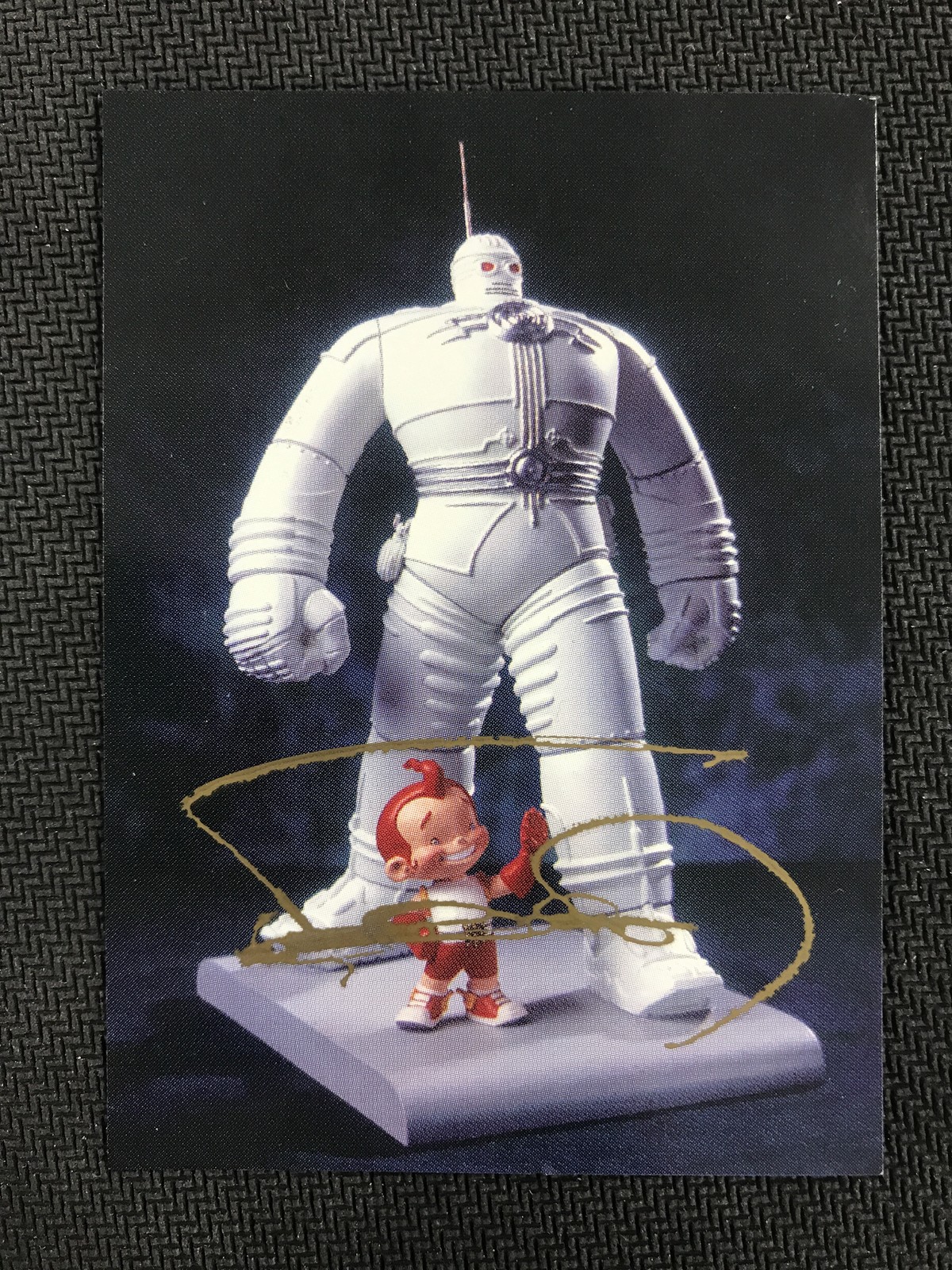 1999 Rusty The Boy Robot Big Guy #NNO Resin Figure Frank Miller Autographed