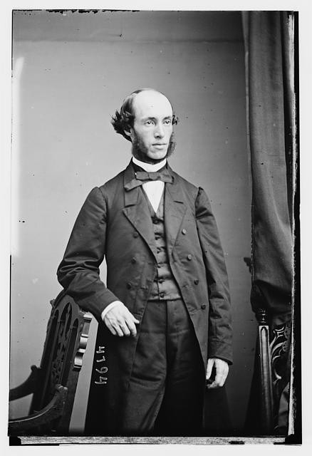 Photo:Rev H Alexander Portrait 1850s 1860s Clergyman Man Studio Photo
