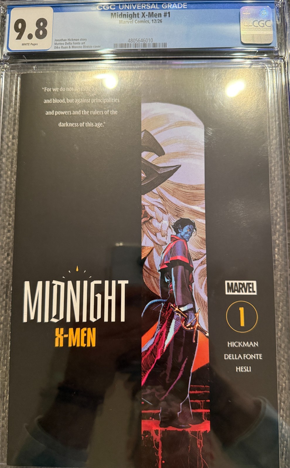 Midnight X-Men #1 | CGC 9.8 | 1st Print - Cover A | Johnathan Hickman