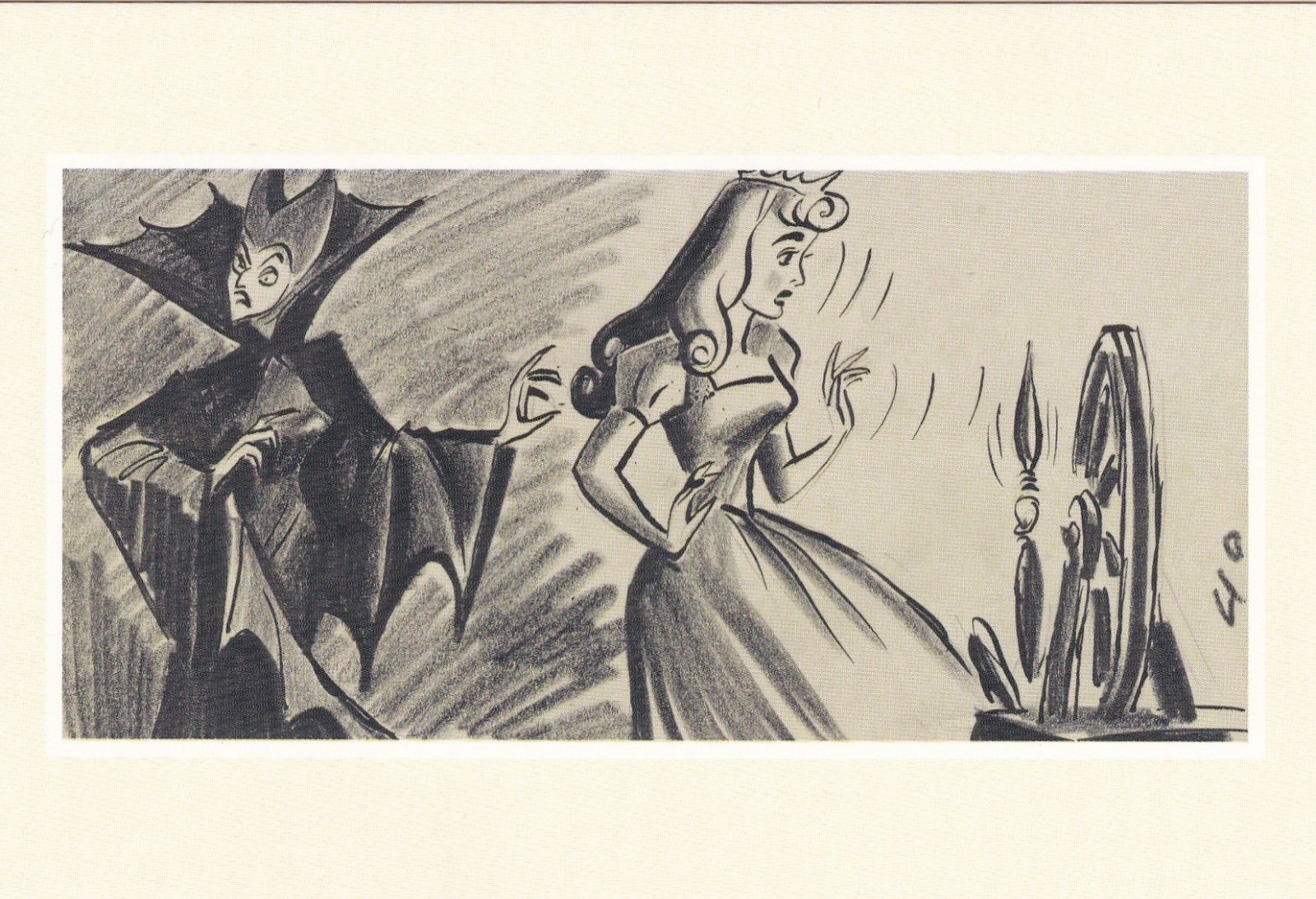 Aurora - Sleeping Beauty Disney Movie 1959 Postcard 2017