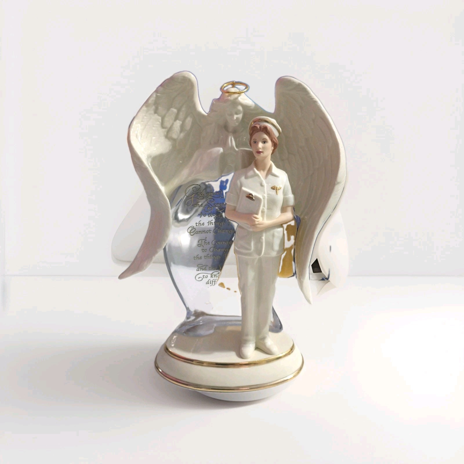The Bradford Exchange Angle of Compassion Heaven's Gentle Touch Series Figurine