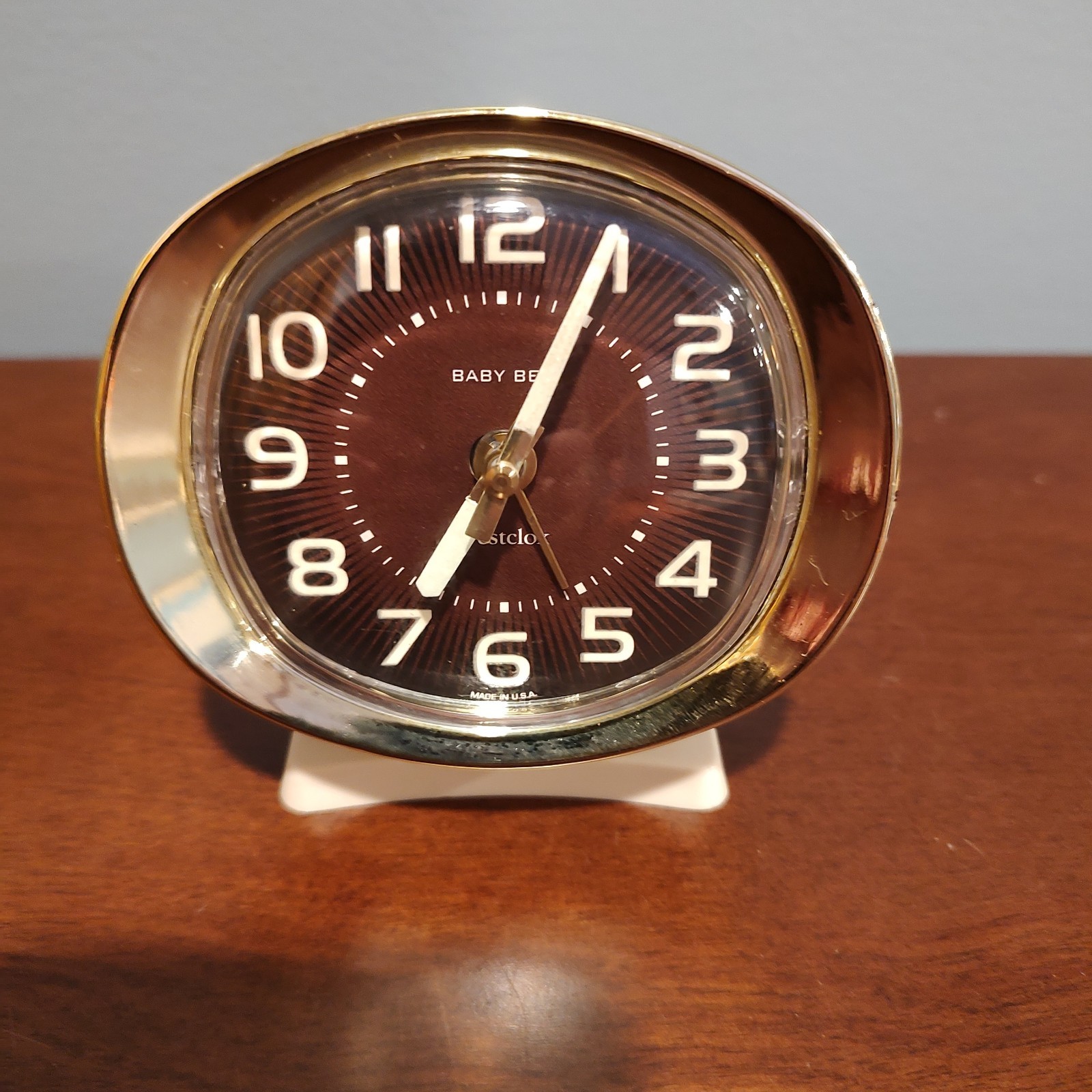Vintage Wind Up Westclox MCM Baby Ben Alarm Clock Glows In The Dark WORKS Vintage Wind Up Westclox MCM Baby Ben Alarm Clock Glows In The Dark WORKS