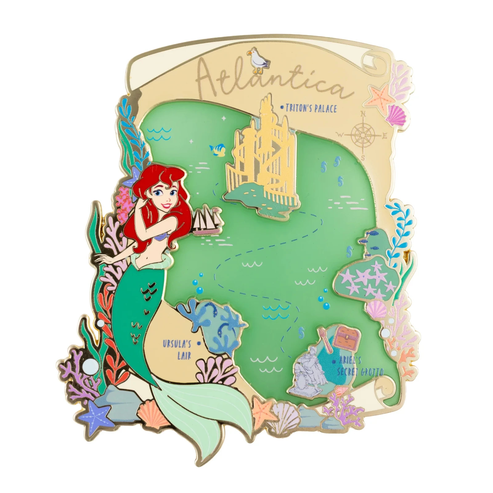 Disney The Little Mermaid Ariel Princess of Atlantica Jumbo Collectible Trading