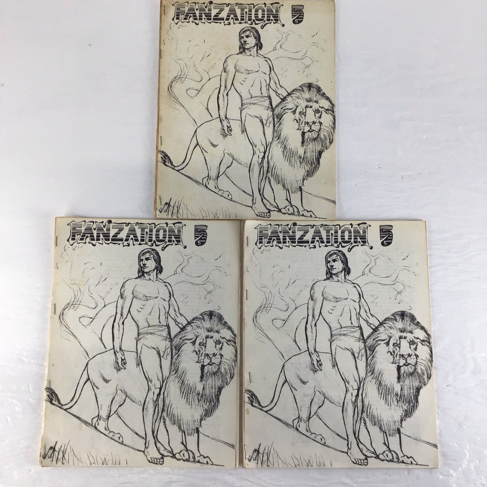 3 Rare Vintage 1970 Fanzation #5 Fanzines Robert Beerbohm EC Comics 3 Rare Vintage 1970 Fanzation #5 Fanzines Robert Beerbohm EC Comics