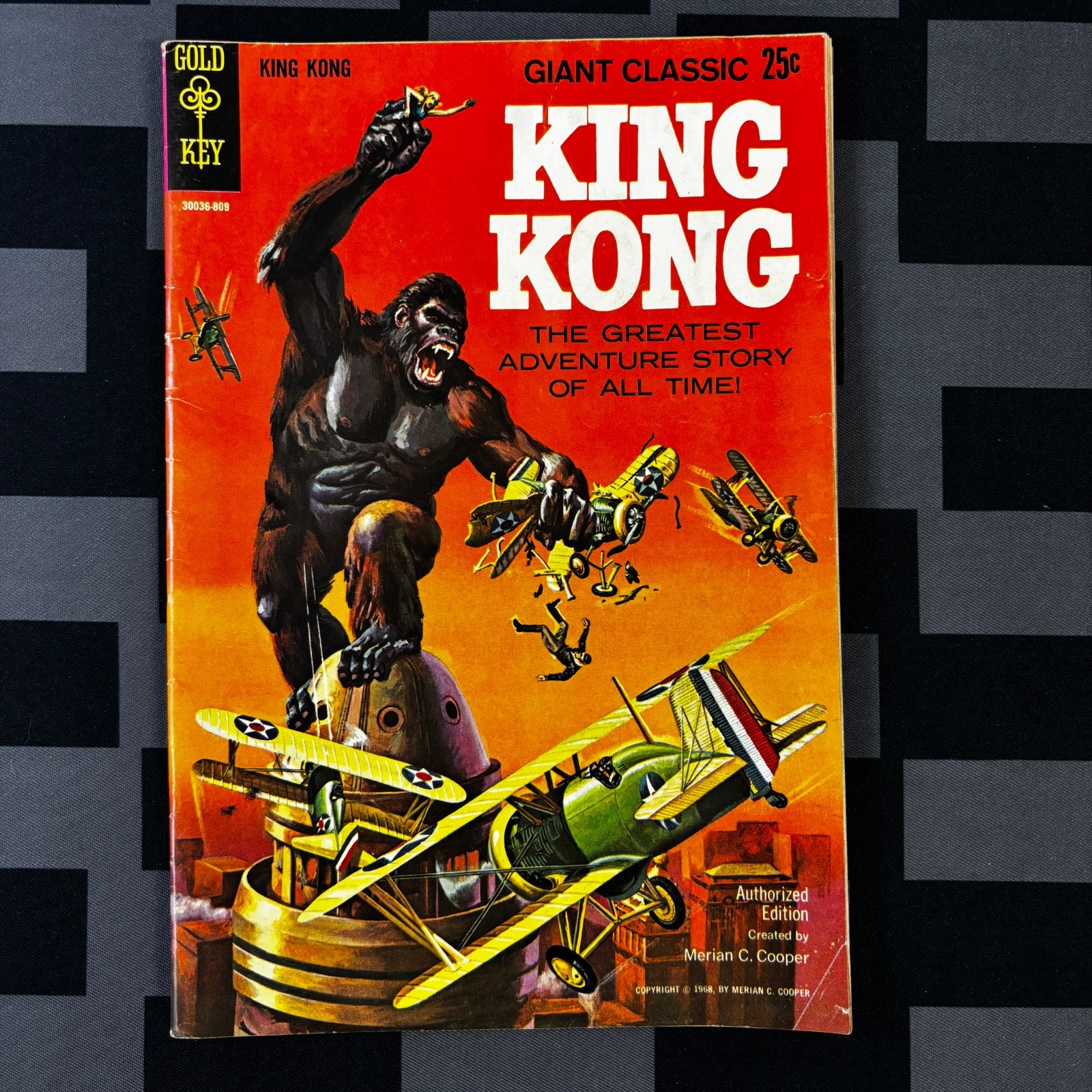 King Kong Movie Adaptation (FN) Gold Key Giant Classic 1968