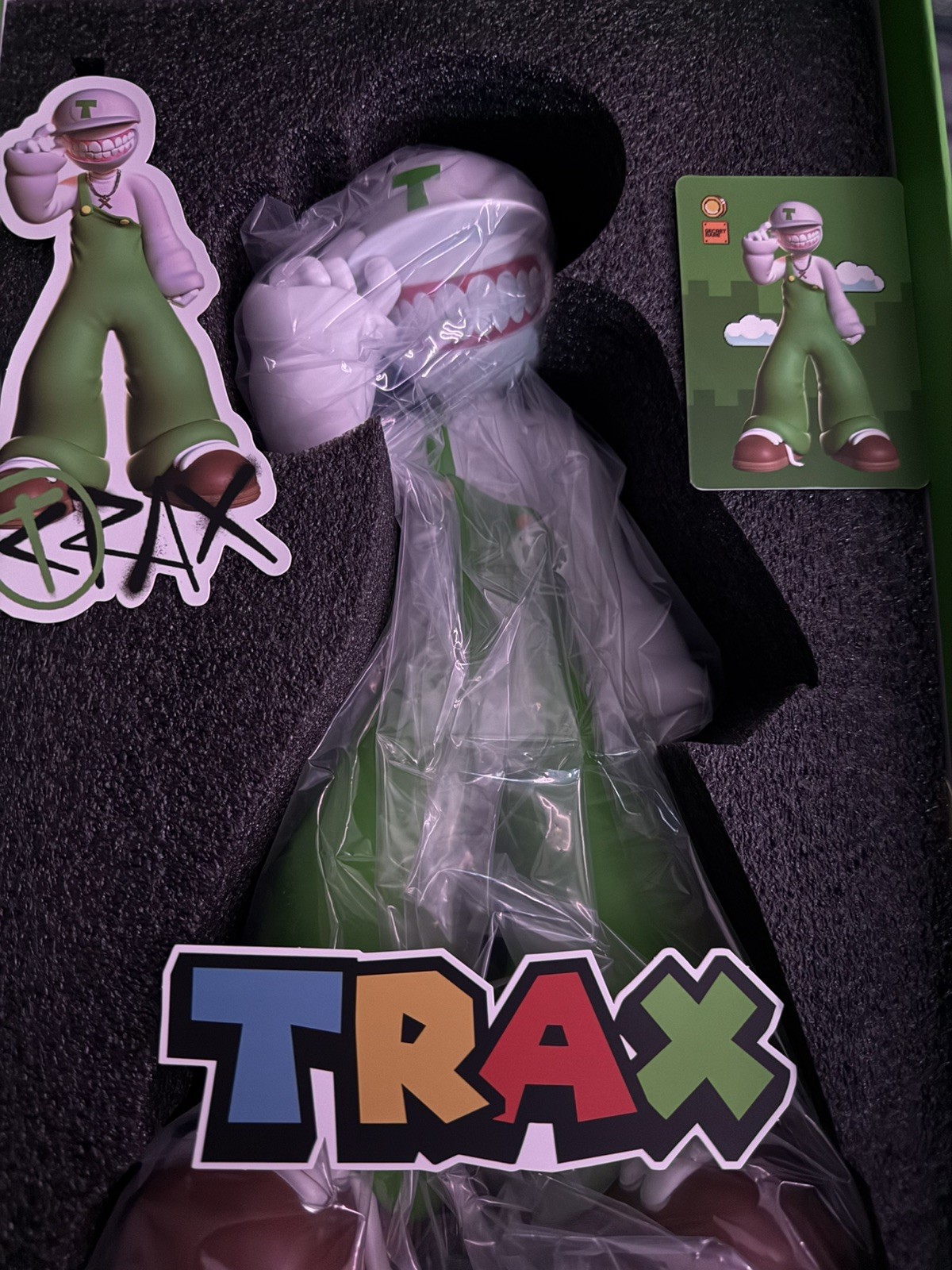 Crax Toys PLUMBER TRAX Limited Edition Figure /150 All BNIB Crax Toys PLUMBER TRAX Limited Edition Figure /150 All BNIB